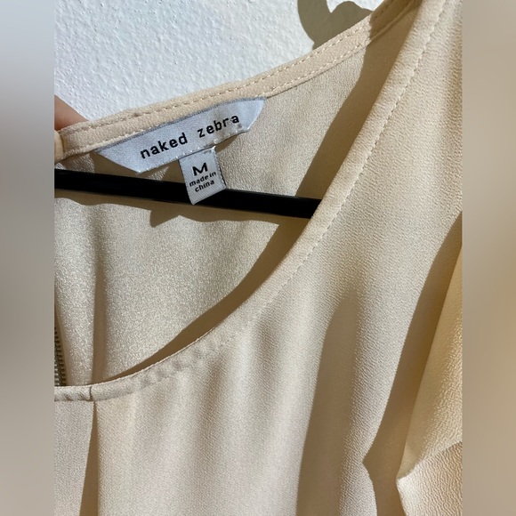 Naked Zebra Dress color Cream - Picture 2 of 4